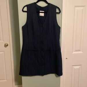 NWOT Abercrombie Pin Stripe Dress Size Large